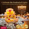 Silver Real Dark Chocolate Coins, (24 Bags = 72 Coins) | Dairy Free | Individually Wrapped Hanukkah Gelt - Mixed Sizes | Holiday Candy, Party Favors | Gluten Free | Perfect for Chanukah Dreidel Games! By Carmit view 2