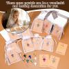 100 Pack Cross Crystal Stone Bulk Set with Greeting Cards & Gift Bags, Natural Crystal Pocket Hug Tokens, Religious Keepsake Gifts for Friends, Family, Bible Study Group view 4
