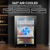 50L Electric Cigar Humidor Cabinet for 300 Counts, Temperature & Humidity Control, Cooling & Heating, with Spanish Cedar Wood Shelves & Drawer, Gift for Cigar Aficionados Cigarcabinet view 4