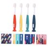 HAKIDZEL 4pcs Toothbrush Soft Bristles Small Head Manual Cleaning Toothbrushes for Years Old Ergonomic Non-Slip Handle Oral Care for Boys view 3