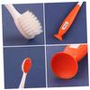HAKIDZEL 4pcs Toothbrush Soft Bristles Small Head Manual Cleaning Toothbrushes for Years Old Ergonomic Non-Slip Handle Oral Care for Boys view 4