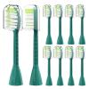 10 PCs Compatible for Philips Sonicare One Electric Toothbrush Replacement Toothbrush Head Compatible for Philips SonicareOne HY1100(Green) view 1