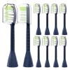 10 PCs Compatible for Philips Sonicare One Electric Toothbrush Replacement Toothbrush Head Compatible for Philips SonicareOne HY1100(Midnight Navy Blue) view 1
