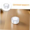 IWOWHERO 5 Rolls White Satin Ribbon for Wrapping and DIY Crafts Polyester Present Ribbon for Wedding Christmas Party Decorations Easy to Cut and Curl for Hair Bows and Balloon Ties view 3
