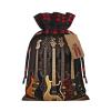 ZHYGZWWG Guitar Bass Music Musical Instruments Christmas Gift Bags, Drawstring Gift Bags, With Gift Labels view 1