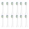 12PCS HX6064 Electric Toothbrush Heads for H-X6950/H-X6780/H-X6930/H-X3110/H-X9350 Soft Bristle Replacement Brush Heads White(12pcs) view 1