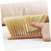 NineLife Basics Soft Bristle Hand Broom with Wooden Handle Multi-Function Dusting Brush for Sofa Bed Carpet Counter Cleaning Effortless Cleaning of Tiny Particles Household Tool view 2