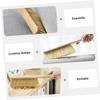 NineLife Basics Soft Bristle Hand Broom with Wooden Handle Multi-Function Dusting Brush for Sofa Bed Carpet Counter Cleaning Effortless Cleaning of Tiny Particles Household Tool view 3