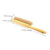NineLife Basics Soft Bristle Hand Broom with Wooden Handle Multi-Function Dusting Brush for Sofa Bed Carpet Counter Cleaning Effortless Cleaning of Tiny Particles Household Tool view 4