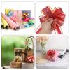 Pull Bows 30pcs 8 Inch Large Pull Bow Organza Gift Wrapping Bows Ribbon(White) view 4