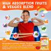 Kids Multivitamin Gummies - Vitamins A D3 K2, Methylated B-Complex with Omega-3, Iron for Immune & Development Support - Organic Mixed-Berry Flavor Multivitamins for Kids Daily - Sugar Free & Vegan view 4