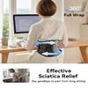 Ultra Breathable Back Brace for Lower Back Pain Relief,[Medical Grade & Copper Infused] Lumbar Support Belt with Bionic Support System, Adjustable Back Support Brace for Sciatica,Herniated Disc,Men&Women(S) view 4