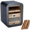 110 Count Cigar Humidor Cabinet with Glass Top, Humidifier & Digital Hygrometer, Layered Drawer Design for Men, Fathers & Husbands view 1