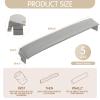 Novabright 60"x 8"x 5" Bed Wedge Pillow Gap Filler for Headboard Gap Filler Bed Wedge Pillow with Side Pocket Gaps Mattress Wedges Gaps Fillers to Stop Items Falling Down, Removable and Washable view 2