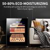 33L Electric Cigar Humidor with Cedar Shelves, Smart Temperature Control Cooler for Cigars for Fathers, Husbands & Gentlemen Enthusiasts view 3