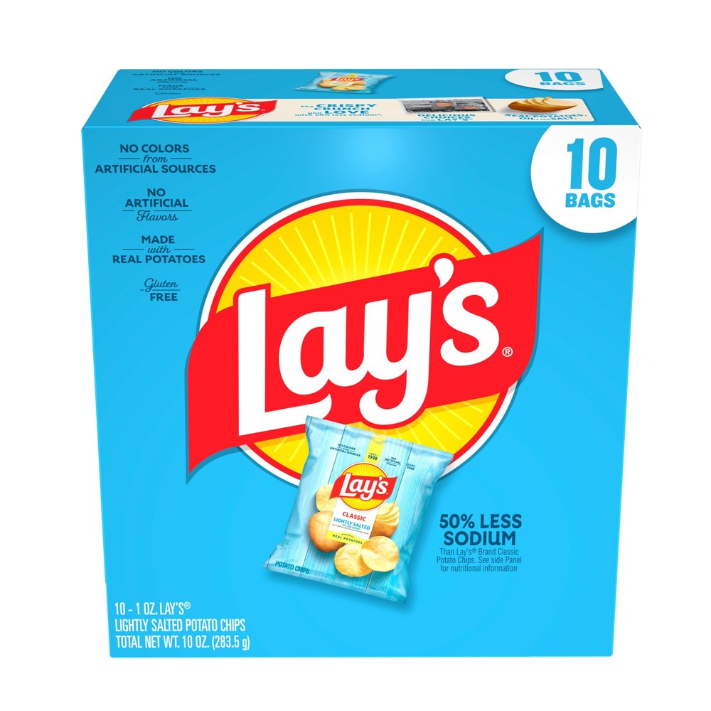 10ct Lay's Lightly Salted