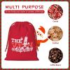 The Vein Whisperer Phlebotomy Phlebotomist Blood Christmas Gift Bags, Santa Wrapping Bags, Xmas Presents Bag With Drawstring, Holiday Party Favors Birthday & Christmas Gift (Large Medium Small) view 4