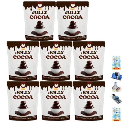 Dutch Intense Good Shape 30 Sachets/Sachet Jollycocoa Instant Mix Cocoa Powder Snack 20 in 1 Much Mellow Delicious Set 8 B122 By Thaigiftshop [Get Free Tomato Facial Mask]
