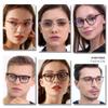 ANDWOOD Blue Light Blocking Glasses Women Men Computer Small Face Frame Bluelight Blocker Teens Square Frame Black view 4