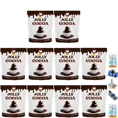 Dutch Intense Good Shape Jollycocoa Instant Mix Cocoa Powder Snack 20 in 1 Much Mellow Delicious 30 Sachets/Sachet Set 10 C286 By Thaigiftshop [Get Free Tomato Facial Mask]