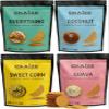 Craize Classics Sampler | Sweet Corn, Coconut, Everything, Guava Crisps | Gluten Free, Vegan, Kosher, Toasted Corn Crackers | 4 pack, 4 oz each