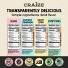 Craize Classics Sampler | Sweet Corn, Coconut, Everything, Guava Crisps | Gluten Free, Vegan, Kosher, Toasted Corn Crackers | 4 pack, 4 oz each view 2