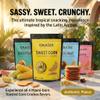Craize Classics Sampler | Sweet Corn, Coconut, Everything, Guava Crisps | Gluten Free, Vegan, Kosher, Toasted Corn Crackers | 4 pack, 4 oz each view 3