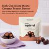 Dark Chocolate Coated Peanut Butter Stuffed Medjool Dates Gluten-Free, Vegan, Kosher Snack with Sea Salt & Organic Pitted Medjool Dates - Plant-Based Energy Bite - Sweet & Salty Dark Chocolate Covered Fruit view 4
