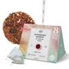 ALTDIF Elderberry Rooibos Go With Me Herbal Tea Bag Set Tropical Black Tea Blend Smooth & Fruity Caffeine-Free Flavor Premium Relaxing Luxury Tea Box - 8 Pyramid Teabags view 1