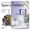 ALTDIF Purple Chamomile Space Oddity Organic Herbal Tea Bag Set - Black Tea with Muscat Grape and Rose Notes - Luxury Tea Box for Relaxation - Fancy Tea Box for Women - 8 Pyramid Teabags view 2