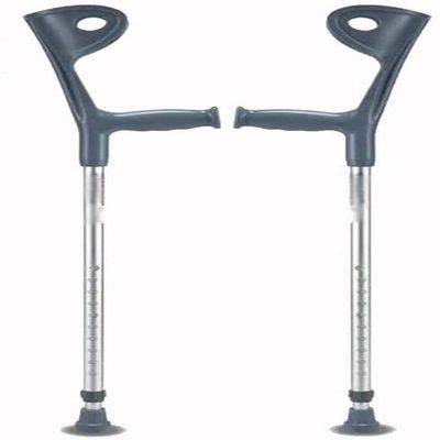 PUCNHZYNW Forearm Crutches Adjustable Arm Cane Crutches Under The Crutches Disabled Retractable Adjustment Crutches Lightweight Arm Crutch