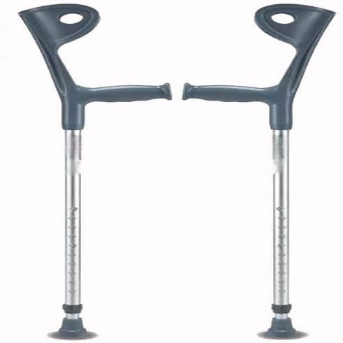 PUCNHZYNW Forearm Crutches Adjustable Arm Cane Crutches Under The Crutches Disabled Retractable Adjustment Crutches Lightweight Arm Crutch