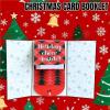 Auosxny Handmade Waterfall Card Booklet,DIYPull-Out Design Merry ChristmasGiftCard Book,with 4 Slots, Best Gifts for Family and Friends(10 Pieces) view 2