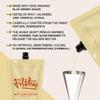 Filthy Spicy Agave Nectar All Natural Cocktail Mixer - Organic, Cocktail-Ready Agave Made With 100% Organic Blue Weber Agave - For Use in Margaritas and Your Favorite Cocktails, 32 oz Pouch, 1 Pack view 4