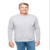 Insect Shield Men's UPF Wicking Long Sleeve Pocket T-Shirt Platinum view 1