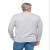 Insect Shield Men's UPF Wicking Long Sleeve Pocket T-Shirt Platinum view 2