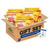 Salutem Vita Real Garlic Hand-Tied Garlic Knots, Frozen Bread Gift Set, 7.3 oz Pack of 3 view 1