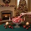 216ct Christmas Buttermints Bulk Candy Mints Individually Wrapped Individually Wrapped Snowflake Candy Christmas Butter Mints (Santa) view 3