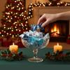 216ct Christmas Buttermints Bulk Candy Mints Individually Wrapped Individually Wrapped Snowflake Candy Christmas Butter Mints (Snowman) view 3