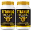 (2 Pack) Titanus Black Capsules TitanusBlack Original Formula with Natural Ingredients to Support Energy, Drive, Stamina, & Active Performance | Premium & Easy-to-Take, 60 Day Supply (120 Capsules) view 1