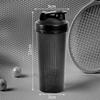 2PK Shaker Bottle -Classic Protein blending Bottle Perfect for Shakes and Pre Workout, 28-Ounce, Black, 2 Pack view 4