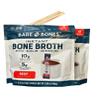 Beef Bone Broth Instant Powdered Mix | Rich Savory Packet. No Artificial Flavors | Keto & Paleo Friendly | 10g Protein | 24 packs. Plus 5 Wooden Stirring Sticks for Easy Mixing. view 1