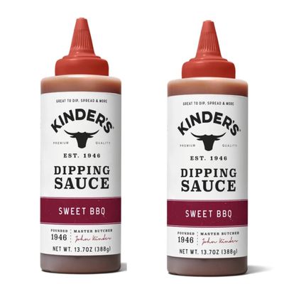 Kinder's Marinades, BBQ, Dipping & Wing Sauces - 2 bottles (Sweet BBQ Dipping 13.7oz)