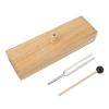FTVOGUE 256Hz Tuning Fork Wooden Speaker Singing Tone Tuning Set with Wood Resonance Box and Hammer for Sound Healing Meditation Hearing Tests view 1