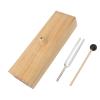 FTVOGUE 256Hz Tuning Fork Wooden Speaker Singing Tone Tuning Set with Wood Resonance Box and Hammer for Sound Healing Meditation Hearing Tests view 2
