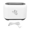 150ml Diffuser Humidifier with 7 Color Lights, Essential Oil Diffuser for and Home, Diffuser with Carving, USB Powered for Car, Bedroom, Living Room, Spa, Yoga, White view 1
