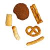 Deluxe Snack Mix, 2 Pound Bulk Bag, Rye Bread Chips, Pretzels, Sesame & Regular Bread Sticks, Hampton Distribution view 3