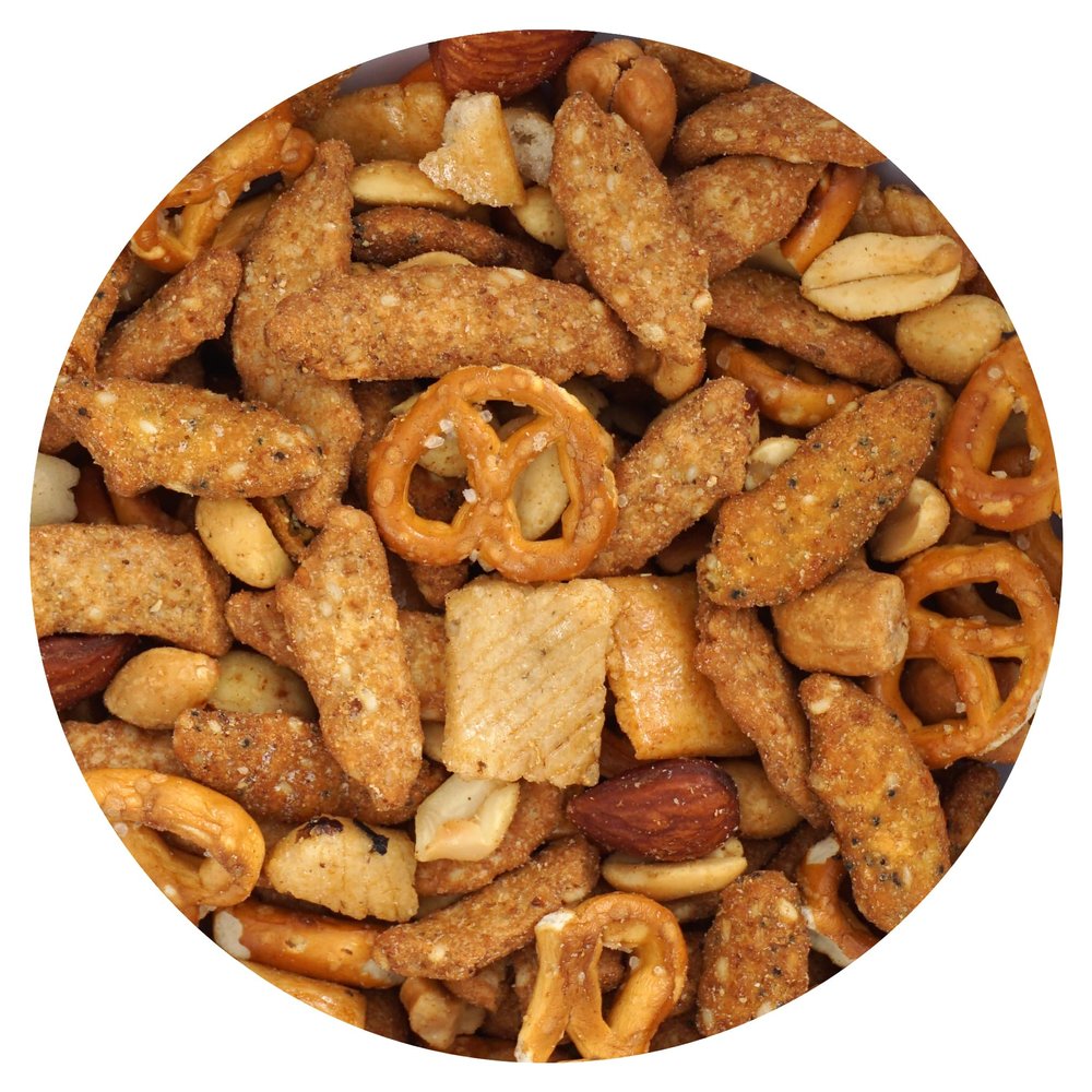 Tailgate Crunch Snack Mix, 2 Pound Bulk Bag, Hampton Distribution
