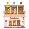 Drizzilicious Mini Rice Cakes Variety Pack - Rice Crisps, Healthy Snack for Adults and Kids, Flavored Rice Cakes, Vegan, Gluten Free, Allergen Free, Only 90 Calories Per Bag - .74 oz (Pack of 32) view 2