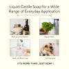 Claya Unscented Liquid Castile Soap Organic Ingredients, Biodegradable, Gentle for Sensitive Skin and Versatile Use (Travel Size 2 fl oz) view 4